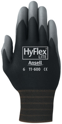HYFLEX 11-605 FINE GAUGENYLON FOAM PU SZ 6