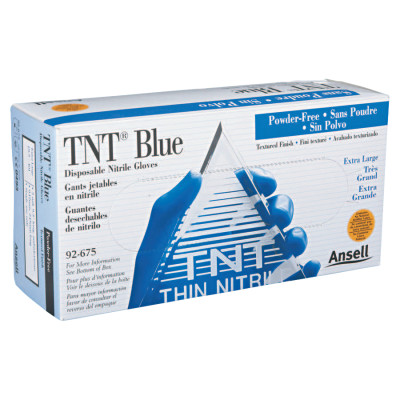 TOUCHNTUFF 92-675 IND BLU 12" NIT AMBI POWD SZ