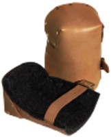 Alta Leather Knee Pads with 1/2" Felt Padding