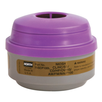DEFENDER RESPIRATOR CARTRIDGE W/P100 FILTER LOW