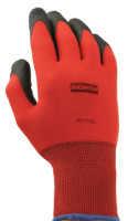 NORTHFLEX RED NYLON/FOAMPVC GLOVE 15 GAUGE