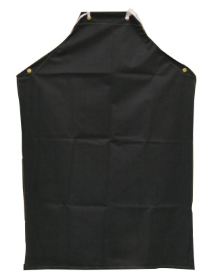 ANCHOR 45"X35" BLACK HYCAR APRON W/CLOTH BACKING