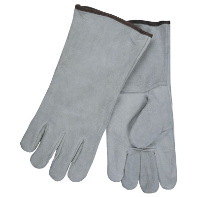 13" 1PC.BACK GREY WELDERS GLOVES SHOULDER LE