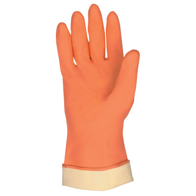 LARGE ORANGE NEOPRENE/LATEX BLEND GLOVE 12" L