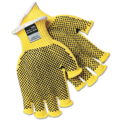 LARGE FINGERLESS PVC DOTS KEVLAR PLUS GLOVE