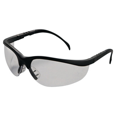 KLONDIKE BLACK FRAME SILVER MIRROR LENS SFT SPEC