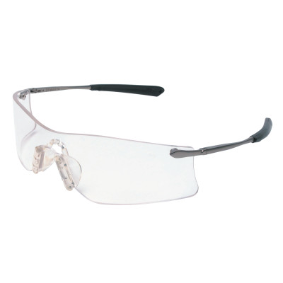 RUBICON METAL TEMPLE SAFETY GLASSES CLR AF LENS