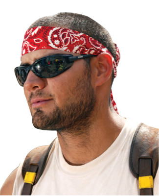 STAR/STRIP BANDANA/HEADBAND-TIE