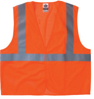ORANGE ECONOMY VEST MESHH&L