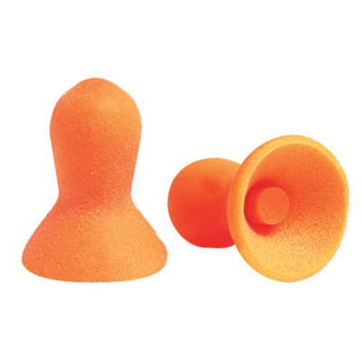 QUIET REUSABLE FOAM EARPLUG WITH ORANGE