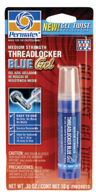 MEDIUM STRENGTH THREADLOCKER BLUE GEL 10 GRAM