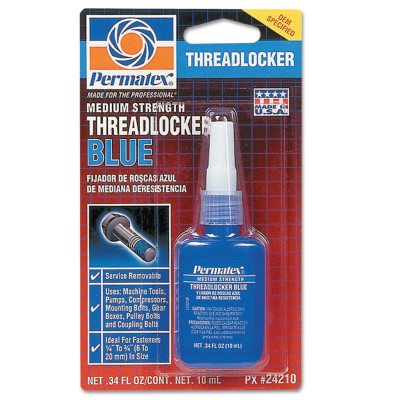 MEDIUM STRENGTH THREADLOCKER BLUE 10 ML BOTTLE