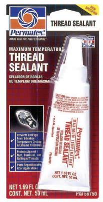 MAXIMUM TEMPERATURE THREAD SEALANT 50MML TUBE