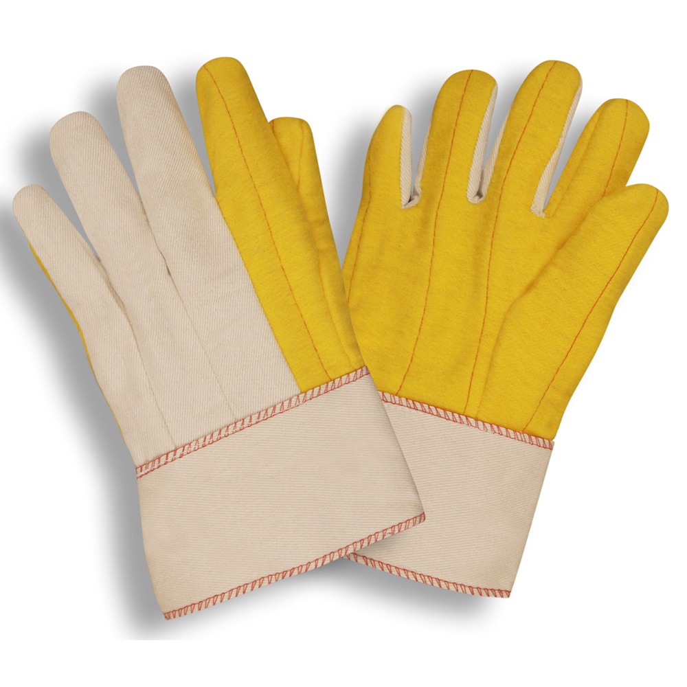 YELLOW CHORE WITH CANVAS BACK, PE SAFETY CUFF