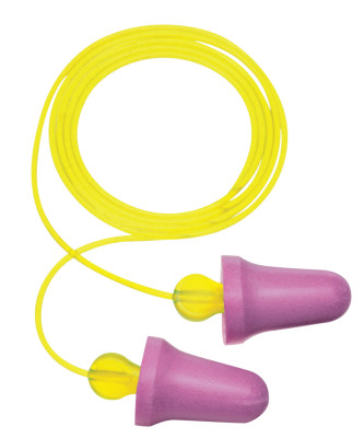 NO TOUCH SAFETY EAR PLUGS CORDED (100 PR/BOX)