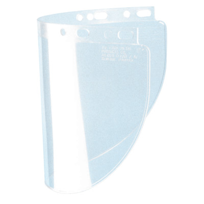 .060" 8"X11-1/4" CLEAR SD VIEW FACESHIELD