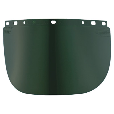 WIDE VIEW FACESHIELD DARK GREEN F/F400-F500