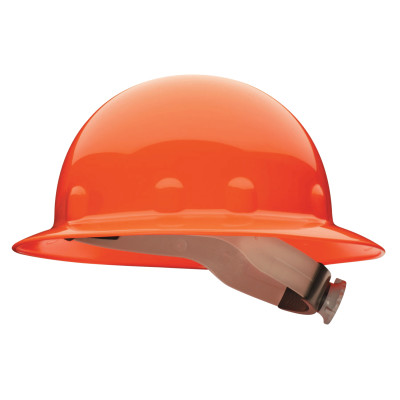 HARD HAT WITH 3-R RATCHET HEADBAND ORANGE