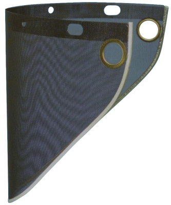 9-3/4"X19" #24 MESH STEEL SCREEN FACESHIELD