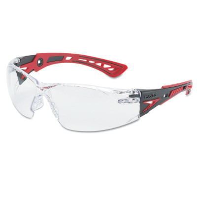 RUSH + CLEAR PC ASAF - PLATINUM/BLACK & RED