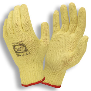 100% KEVLAR®, MACHINE KNIT SHELL, 7-GAUGE, ANSI CUT LEVEL 3
