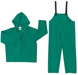 MCR 3882 Dominator Series Rain Gear 2 Piece , Green