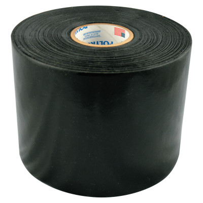 4"X50' BLACK 6ROL/SQ