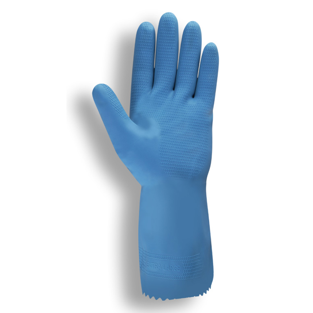BLUE LATEX CANNERS, UNLINED, STANDARD WEIGHT