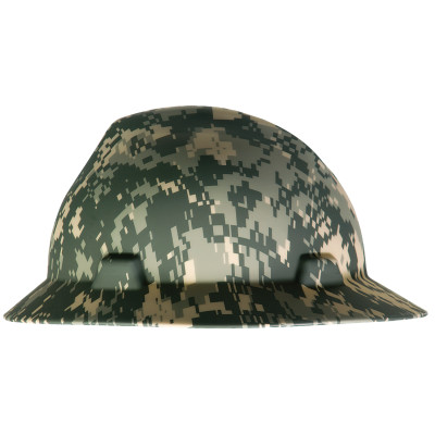 VG HAT CAMO W/RATCHET SUSP