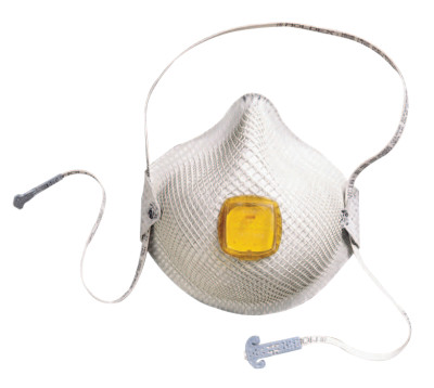 MED/LG N95 PARTICULATE RESPIRATOR W/HANDYSTRA