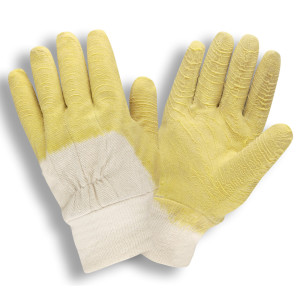 RUFFIAN™ PREMIUM RUBBER DIPPED, CANVAS LINED, CRINKLE FINISH, KNIT WRIST