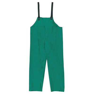 MCR 388BF Dominator Series Green Rain Pants Bib Style