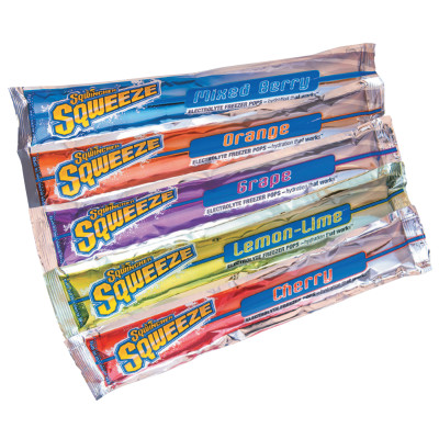 3 OZ. ASST FLAVOR SQUEEZE FREEZER POPS (CASE/15