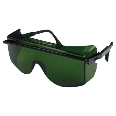 UVEX ASTRO OTG 3001 SAFETY SPECTACLE BLACK FRAME