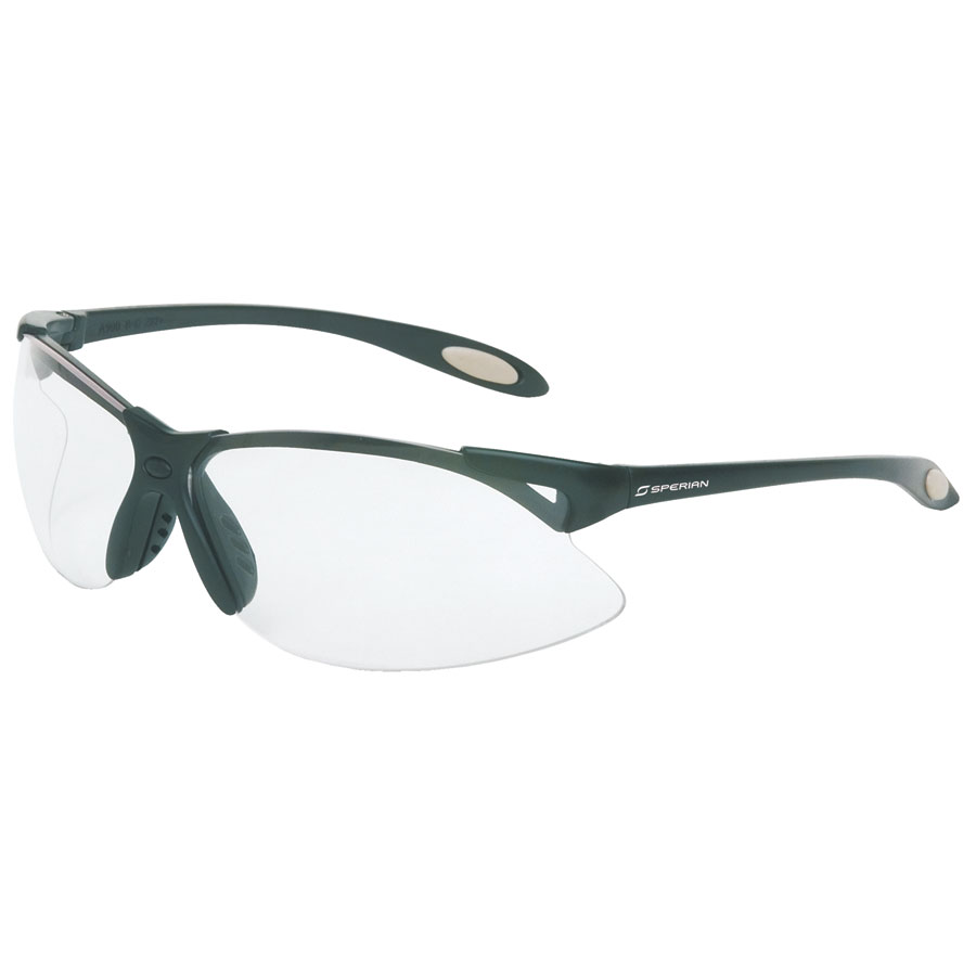 A900 SERIES SAFETY EYEWEAR BLK FRAME CLEAR LENS