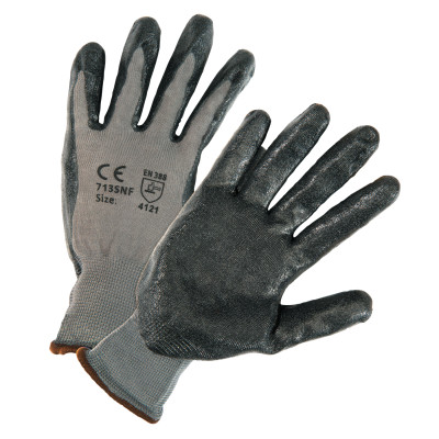 FOAM NITRILE PALM COATEDNYLON GLOVE