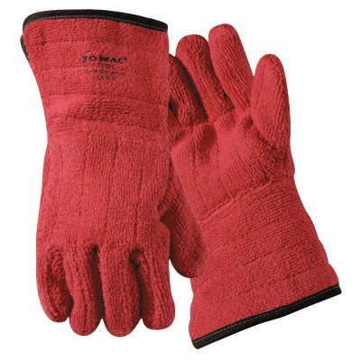 TERRY CLOTH FLAME RESISTANT RED