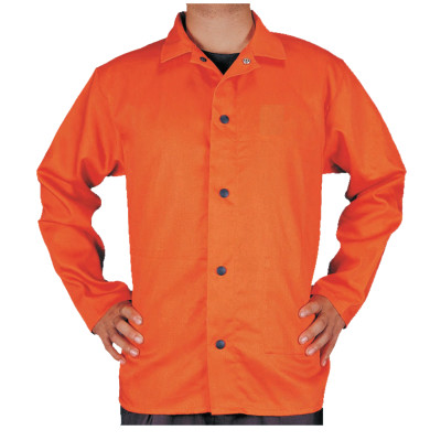 Best Welds Premium Flame Retardant Jacket, Orange M -3XL