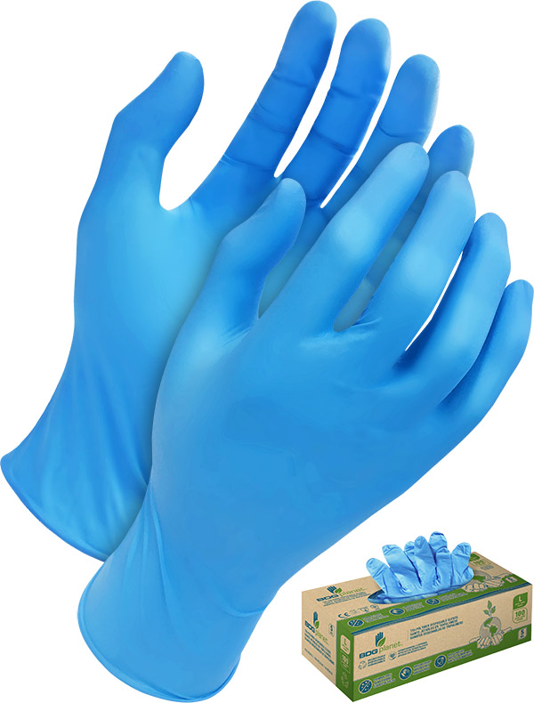 Bob Dale 99-1-6350 Biodegradable Tri Polymer Gloves, 5 mil
