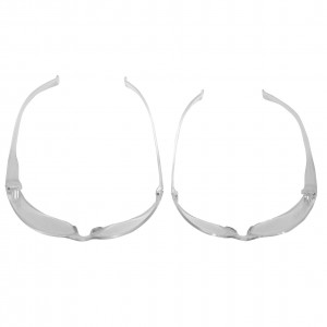 BULLDOG™ PUPS FROSTED CLEAR  FRAME, CLEAR ANTI-FOG LENS, SMALL SIZE