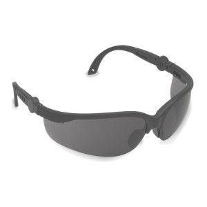 BOXER™ BLACK FRAME, GRAY LENS, EXTENDABLE TEMPLES