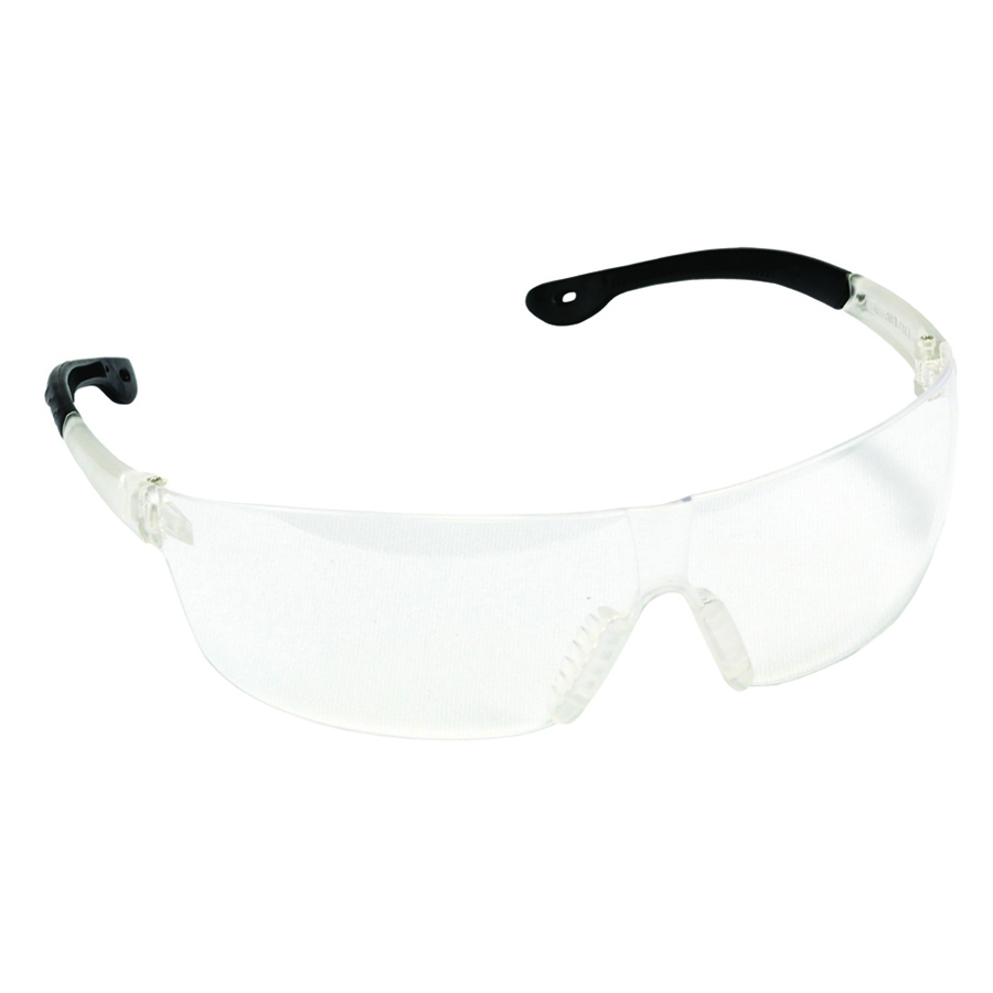 JACKAL™ CLEAR LENS, FROSTED CLEAR TEMPLE, CLEAR NOSE PIECE