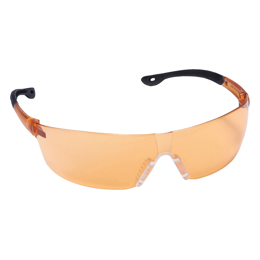 JACKAL™ ORANGE LENS, FROSTED ORANGE TEMPLE, CLEAR NOSE PIECE