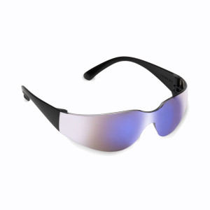 BULLDOG™ BLACK FRAME, RAINBOW MIRROR LENS
