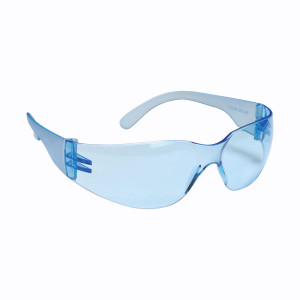 BULLDOG™ FROSTED BLUE FRAME, LIGHT BLUE LENS