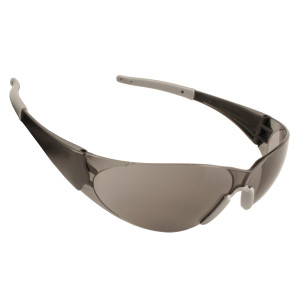 DOBERMAN™ BLACK FRAME, GRAY LENS, GRAY GEL NOSE PIECE & TEMPLE SLEEVES