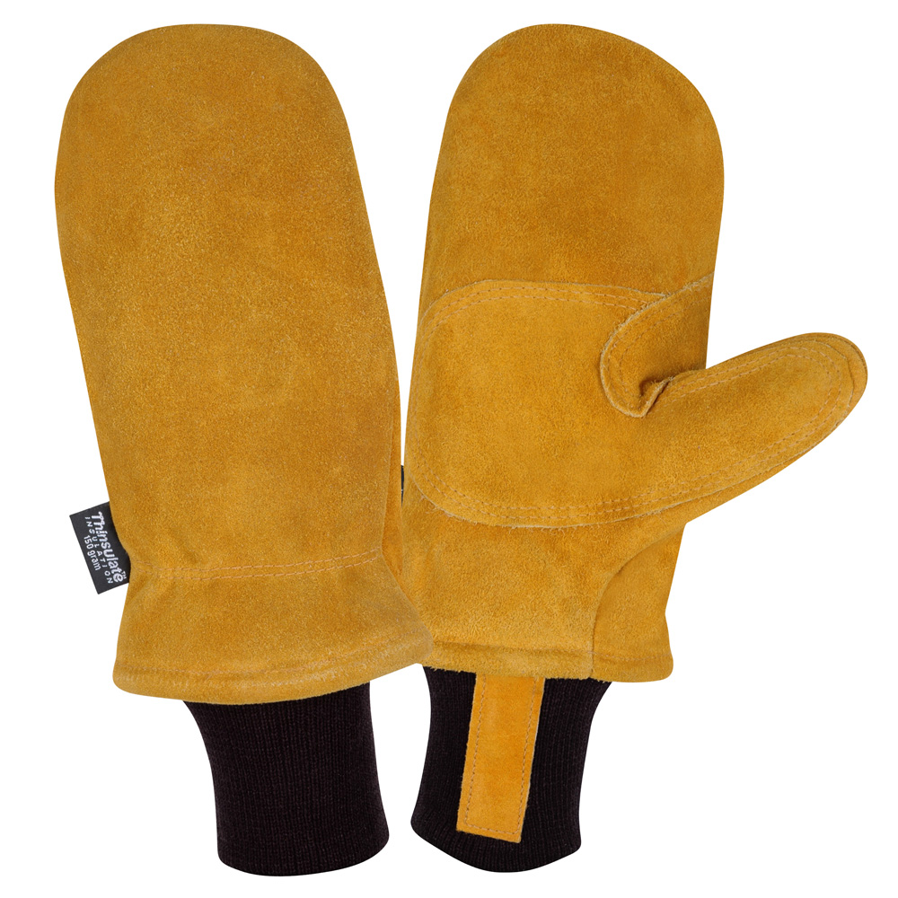 FREEZEBEATER® PREMIUM RUSSET SIDE SPLIT COWHIDE MITTEN