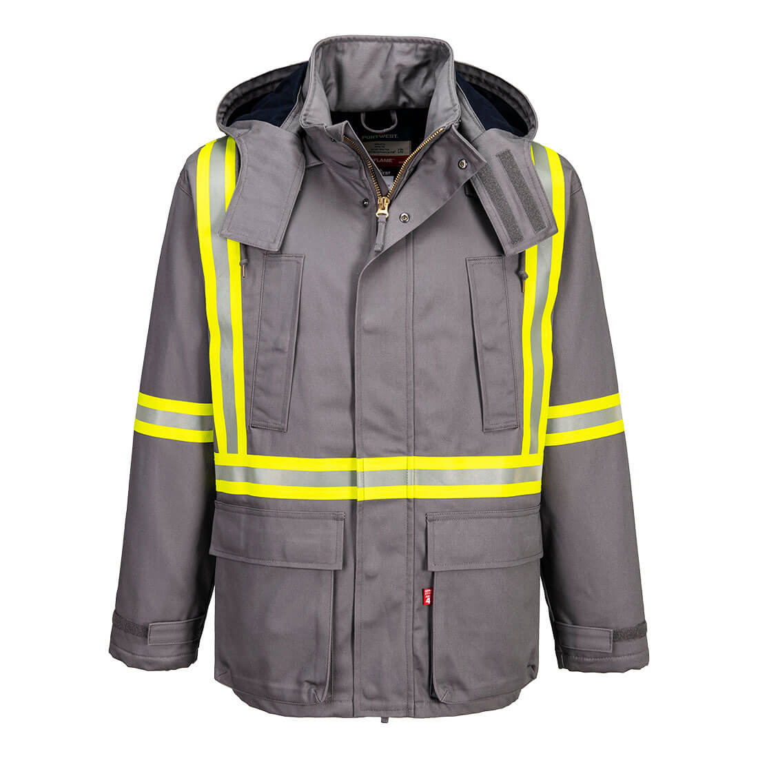 Portwest FR610 Bizflame Work Insulated FR Parka, Class 2 welding protection