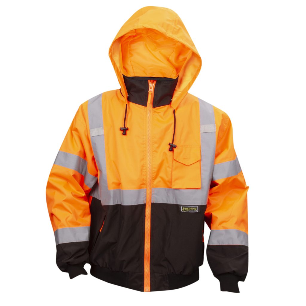 REPTYLE™ CLASS 3, ORANGE 2-IN-1 BOMBER JACKET, TYPE R