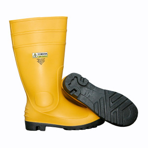 Cordova PB33 16" Steel Toe and midsole PVC Boots , Yellow